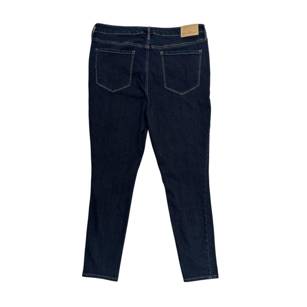 Seven7 Skinny Jeans Womens 16 Blue Denim City Western Cowgirl Cotton & Spandex - Picture 5 of 16